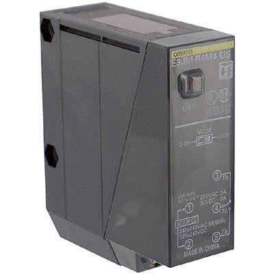 OMRON INDUSTRIAL AUTOMATION E3JM-DS70M4T-US PHOTO SENSOR W/ TIMER, 2.3', RELAY, 240V