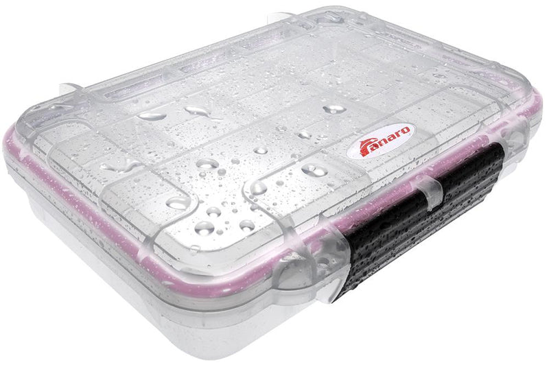 MAX Waterproof Cases MAX001T MAX001T Transparent Storage Case 4 Sections - 47mm x 175mm 115mm