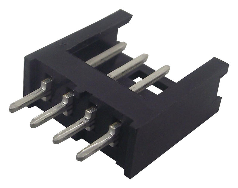 AMP - TE Connectivity 280371-3 280371-3 Pin Header Wire-to-Board 2.54 mm 1 Rows 4 Contacts Through Hole Ampmodu II