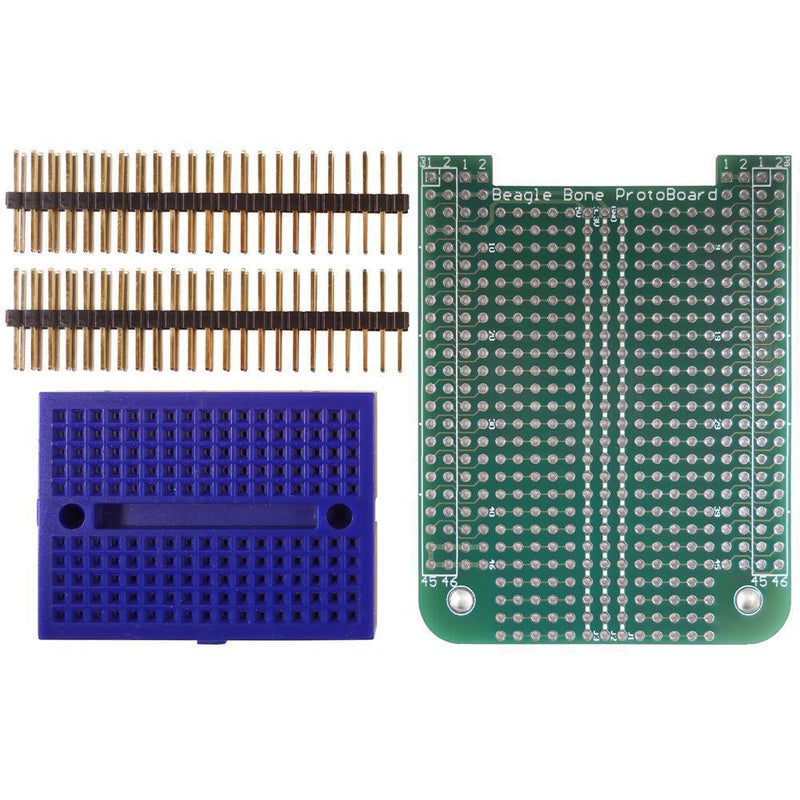 Schmartboard 205-0001-02 Beaglebone Through Hole Prototyping Cape