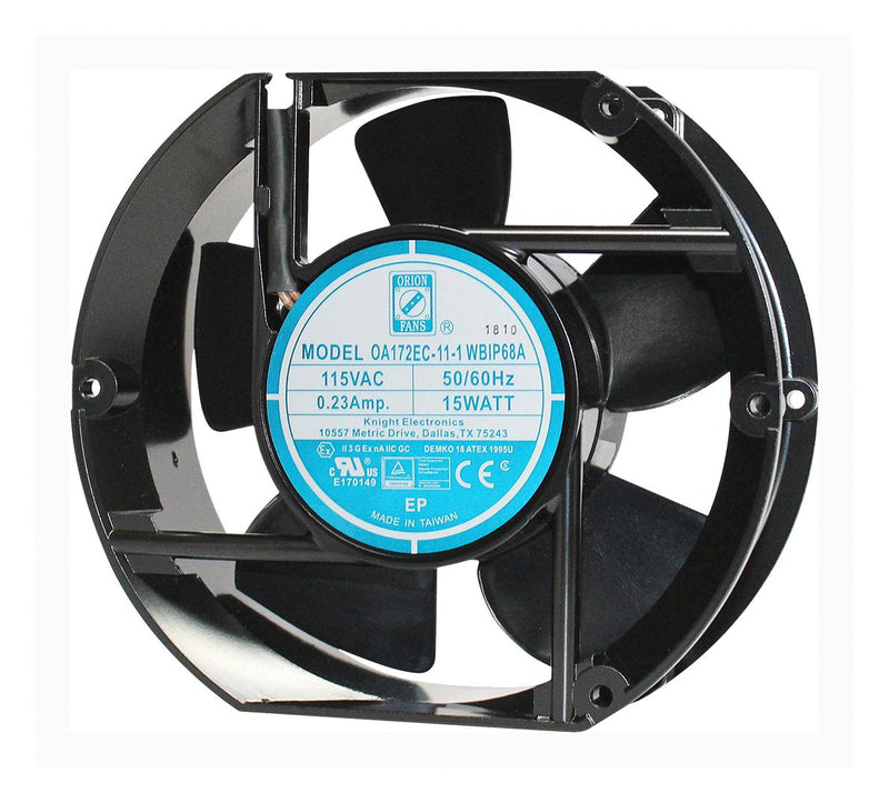 Orion Fans OA172EC-11-1WBIP68A Axial FAN Ball 172MM 220CFM Wirelead