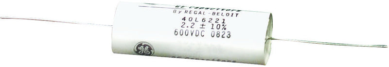 GENTEQ 40L3221 CAPACITOR POLYPROPYLENE PP FILM 2.2UF, 400V, 10%, AXIAL