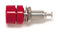 POMONA 2854-2 BANANA JACK, 15A, TURRET, RED