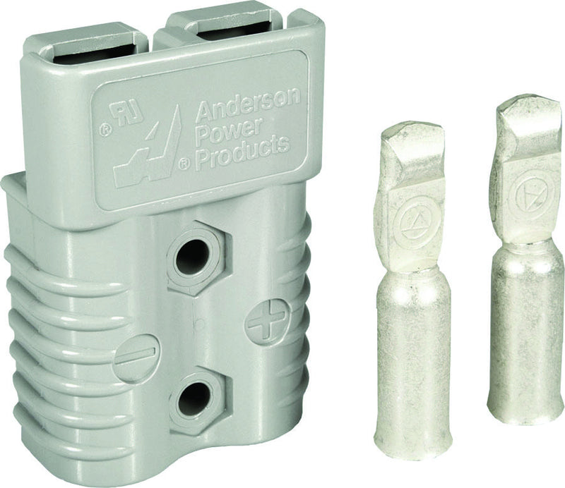 ANDERSON POWER PRODUCTS 6325G6 PLUG & SOCKET CONNECTOR, PLUG, 2 POSITION