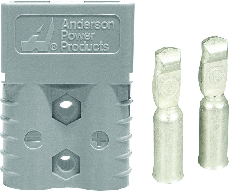 ANDERSON POWER PRODUCTS 6800G3 PLUG & SOCKET CONNECTOR, PLUG, 2 POSITION