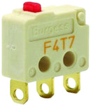 SAIA-BURGESS F4T7UL MICROSWITCH, PLUNGER, 1CO, 5A, 250V