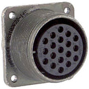 AMPHENOL INDUSTRIAL MS3102E14S-7S CIRCULAR CONNECTOR, RECEPTACLE, SIZE 14S, 3 POSITION, BOX