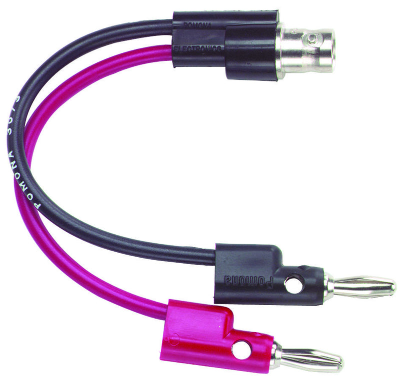 POMONA 3073 TEST LEAD SINGLE RED/BLACK 136.5MM, 500V