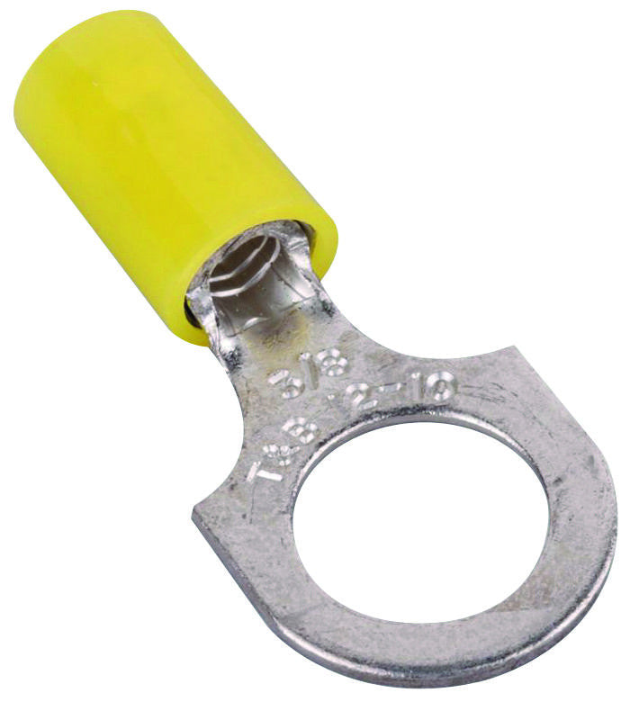 THOMAS & BETTS RC10-516 TERMINAL, RING TONGUE, 5/16IN, YELLOW