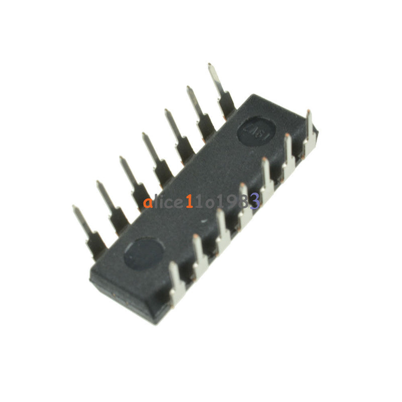 Tanotis 2pcs CD4081BE DIP14 CD4081 Quad 2 Input Or And Gate Original DIP-14 TI Chip IC