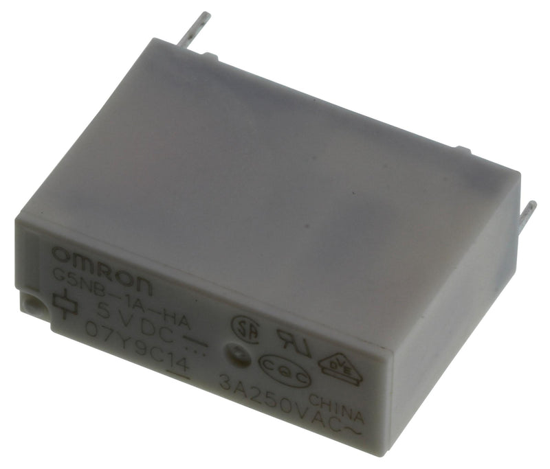 Omron Electronic Components G5NB-1A-HA DC12 Power Relay SPST-NO 12VDC 3A THT