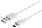 PRO Signal PSG91486 USB 2.0 A Plug to Type-C Cable 1m White