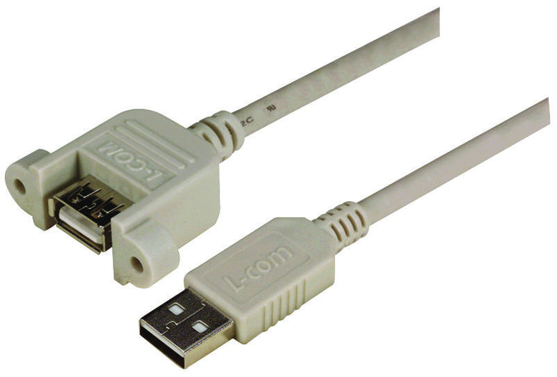 L-COM UPMAA-2M COMPUTER CABLE, USB, 2M, GRAY