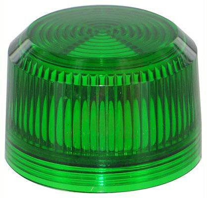 EATON CUTLER HAMMER 10250TC2N LENS, ROUND, GREEN