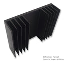 FISCHER ELEKTRONIK SK 04/75 SA Heat Sink, Standard Extruded, Black Anodized, TO-3, 1.9 &deg;C/W, 25 mm, 97 mm, 75 mm