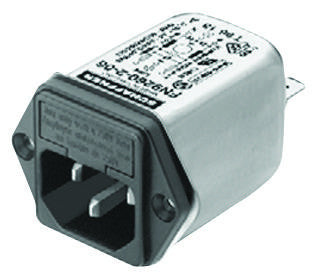 SCHAFFNER FN9260B-6-06 POWER ENTRY MODULE, RECEPTACLE, 6A