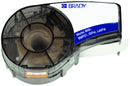 BRADY M21-1000-427 LABEL, TAPE, 1INX14FT, BLACK/WHITE