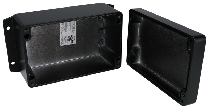 BUD Industries AN-2867-AB Enclosure Wall Mount Aluminium Black