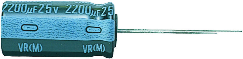 NICHICON UVR2E100MPD1TD ALUMINUM ELECTROLYTIC CAPACITOR, 10UF, 250V, 20%, RADIAL