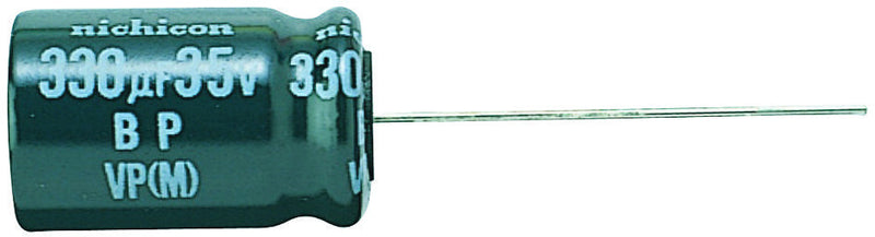 NICHICON UVP1H2R2MDD1TD ALUMINUM ELECTROLYTIC CAPACITOR, 2.2UF, 50V, 20%, RADIAL