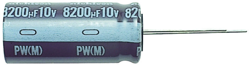 NICHICON UPW1J100MDD1TD ALUMINUM ELECTROLYTIC CAPACITOR, 10UF, 63V, 20%, RADIAL