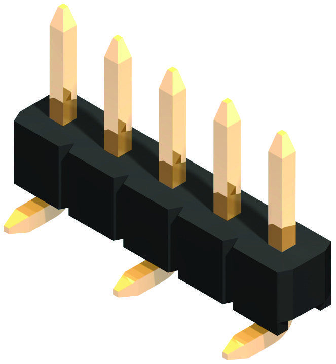 GCT (GLOBAL CONNECTOR TECHNOLOGY) BG055-03A-1-0650-0530-0350-L-G BOARD-BOARD CONNECTOR HEADER, 3WAY, 1ROW