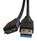 Stewart Connector SC-3ATK003F SC-3ATK003F Superspeed USB 3.0 Cable Type A Male / Micro B 08AH2140