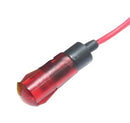 Mallory FL1P-8QW-2-R110V LED RED 8MM Snap 110VAC/DC STK &pound; 99AC2694