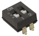 Omron A6SN-3104 A6SN-3104 DIP / SIP Switch Raised Slide 3 Circuits Surface Mount Spst 25 VDC mA