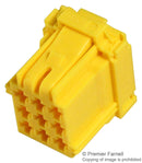 TE Connectivity 8-968971-1 8-968971-1 Connector Housing Receptacle 9 Ways 5 mm AMP MCP 2.8 Series Socket Contacts