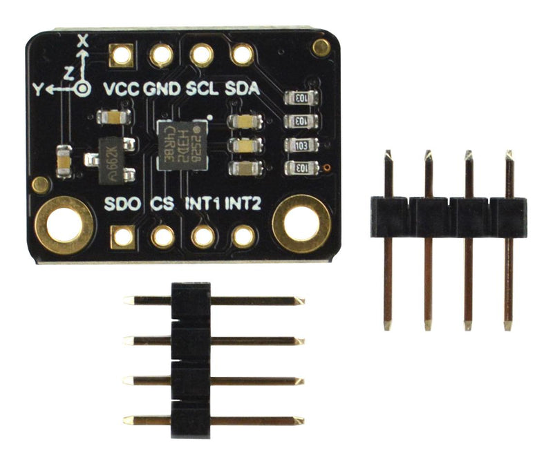 Dfrobot SEN0408 SEN0408 Accelerometer Board Fermion Triple Axis I2C H3LIS200DL Arduino &Acirc;&plusmn;100g / &Acirc;&plusmn;200g New