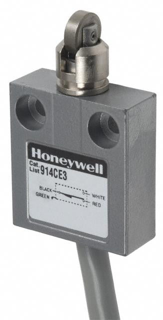 HONEYWELL 914CE3Q LIMIT SWITCH, CROSS ROLLER PLUNGER, SPDT