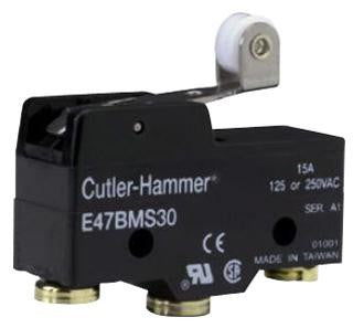 EATON CUTLER HAMMER E47BMS30 LIMIT SWITCH, ROLLER LEVER