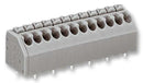 WAGO 250-203 Wire-To-Board Terminal Block, 3.5 mm, 3 Ways, 24 AWG, 16 AWG, 1.5 mm&sup2;, Push In