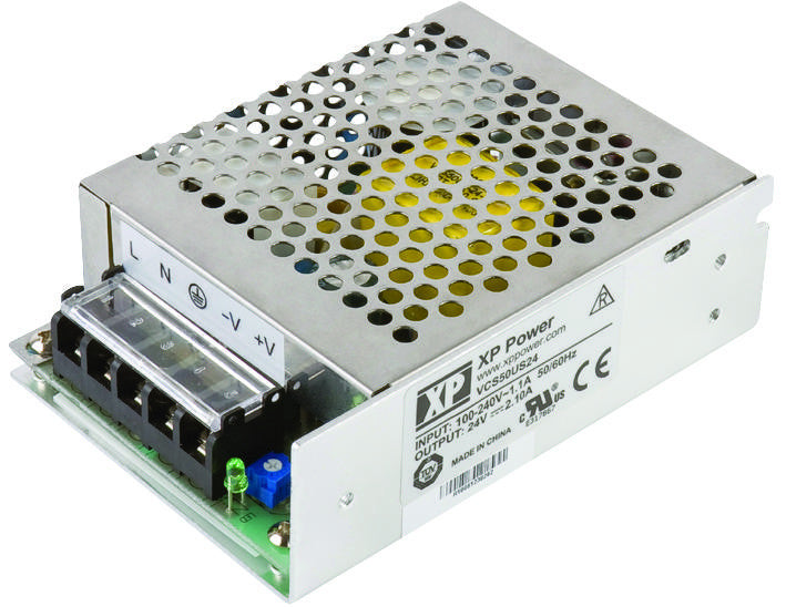 XP POWER VCS50US12 PSU, 50W, CHASSIS MOUNT