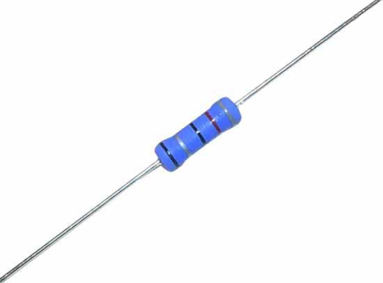 VISHAY CCF0722R0JKE36 METAL FILM RESISTOR, 22 OHM, 500mW, 5%