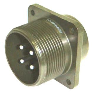 AMPHENOL INDUSTRIAL MS3102E22-22P CIRCULAR CONNECTOR, RECEPTACLE, SIZE 22, 4 POSITION, BOX