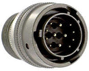 AMPHENOL INDUSTRIAL MS3106A22-14P CIRCULAR CONNECTOR PLUG SIZE 22, 19 POSITION, CABLE