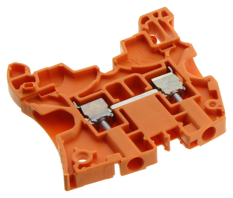 Entrelec - TE Connectivity 1SNK505030R0000 1SNK505030R0000 DIN Rail Mount Terminal Block 2 Ways 12 AWG 4 mm&Acirc;&sup2; Screw 32 A