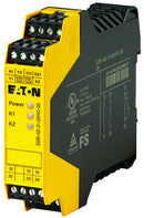 EATON CUTLER HAMMER ESR5-NO-31-24VAC-DC RELAY, SAFETY, 3PST-NO, 24VDC, 6A