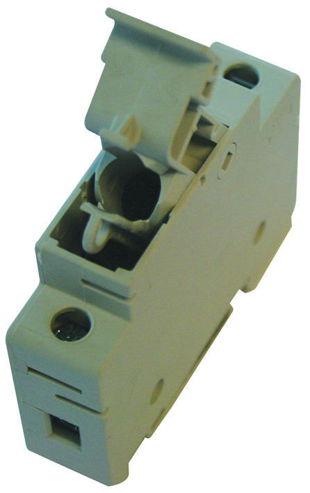 EATON CUTLER HAMMER C383FHCC DISCONNECT FUSE HOLDER, FOR CC FUSE, DIN RAIL MT