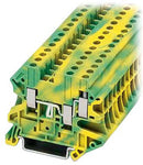 EATON CUTLER HAMMER XBUT4D22PE TERMINAL BLOCK,GROUND, 4WIRE 6.2MM, 26-10AWG