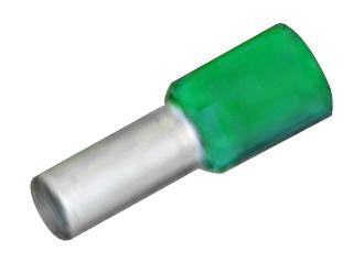 WAGO 216-302 TERMINAL, FERRULE, 0.34MM, CRIMP, GREEN, 24AWG