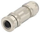 AMP - TE Connectivity 2358992-1 Sensor Connector PG7 M12 Female 8 Positions Crimp Socket Contacts Not Supplied