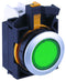 IDEC CW4P-1EQ4G PANEL MOUNT INDICATOR, LED, 22MM, GREEN, 24V