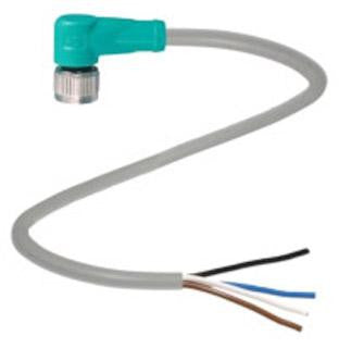 PEPPERL+FUCHS V1-W-5M-PUR CABLE CONNECTOR, M12 HOUSING