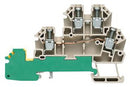 WEIDMULLER 1783790000 TERMINA BLOCK, DIN, 3 POSITION, 26-12 AWG