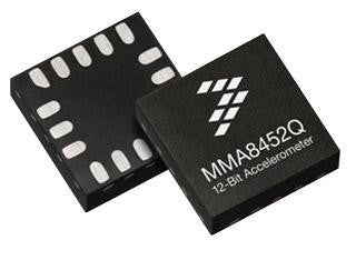 NXP MMA8452QR1 ACCELEROMETER, MEMS, 3-AXIS, DIGITAL O/P, QFN-16