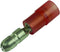 MULTICOMP MC29456 TERMINAL, MALE BULLET, CRIMP, RED