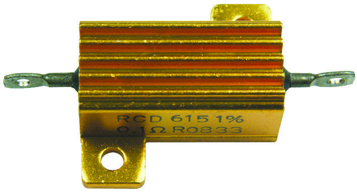 RCD (RESISTORS COILS DELAYLINES) 620-10R0-FBW WIREWOUND RESISTOR, 10 OHM, 50W, 1%